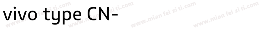 vivo type CN字体转换